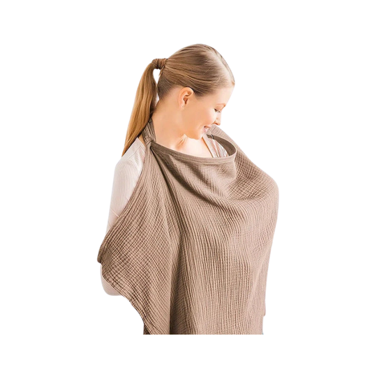 Ademend & Comfortabel Borstvoedingssjaal Katoen – NurtureCover™