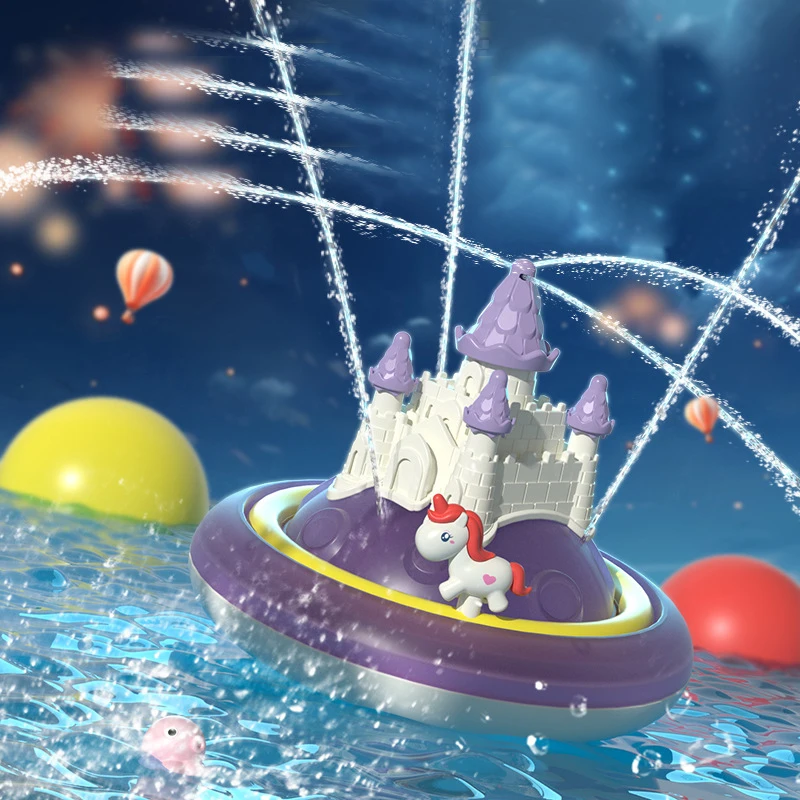 SplashMuse drijvend unicorn kasteel overzicht - Milo & Moon