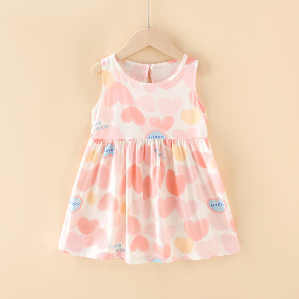 BloomBelle – Meisjes Zomerjurk zonder Mouwen