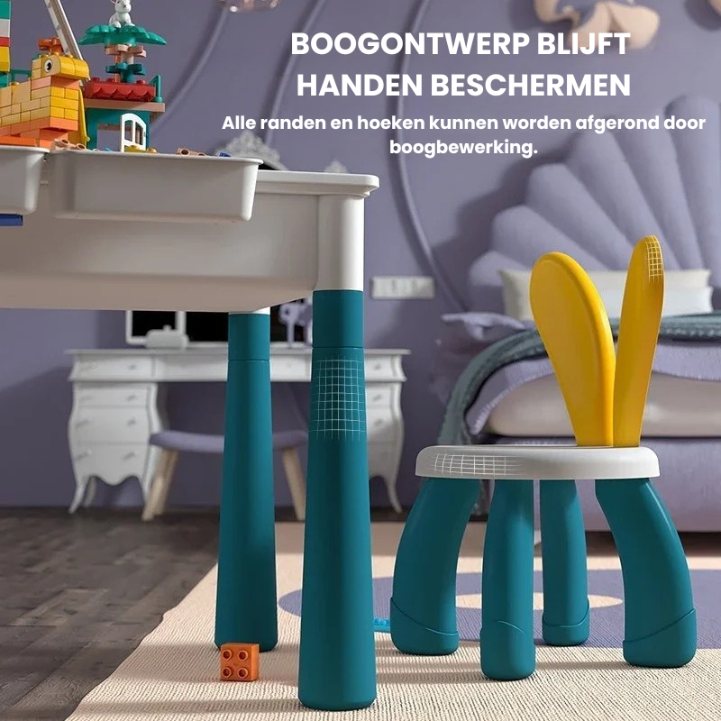 MultiPlay™ – 6-in-1 Speeltafel – Creatief & Educatief Speelcentrum