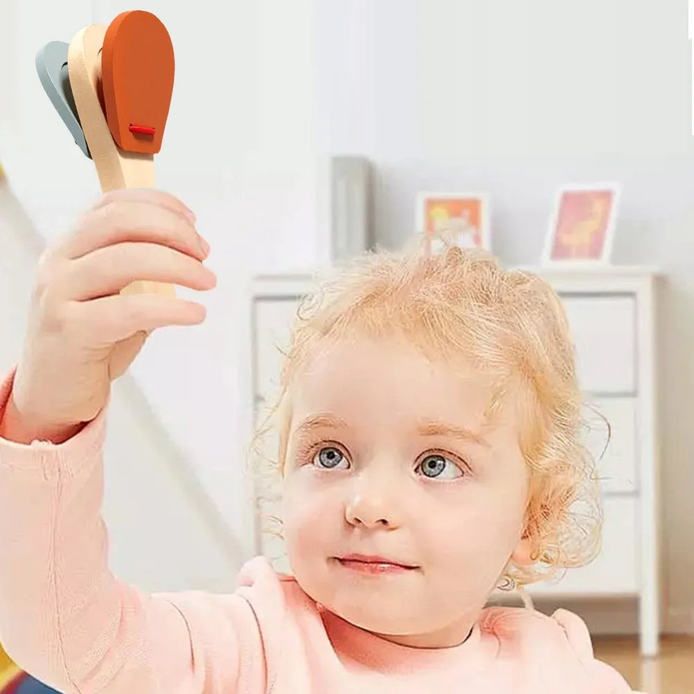 RollDrum – Houten Montessori Rammelset