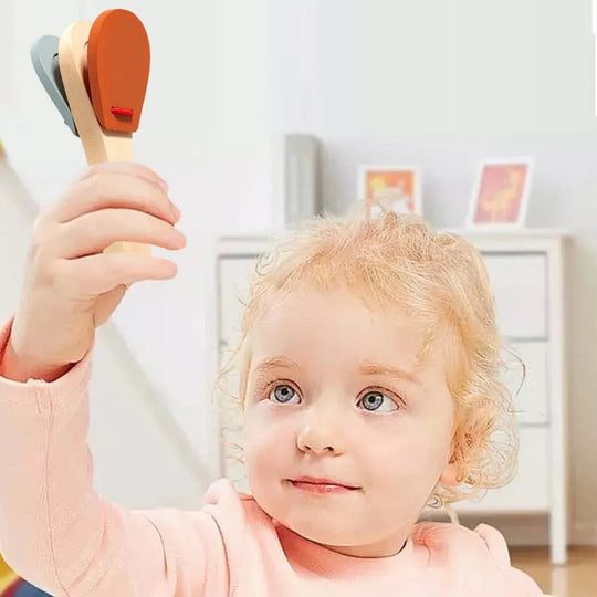 RollDrum – Houten Montessori Rammelset
