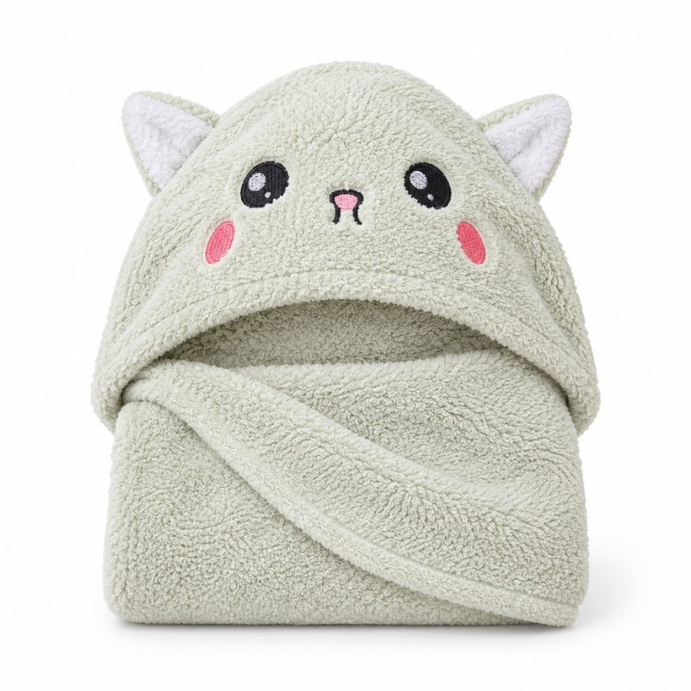 CloudCape – Zachte Badcape voor Baby en Peuter