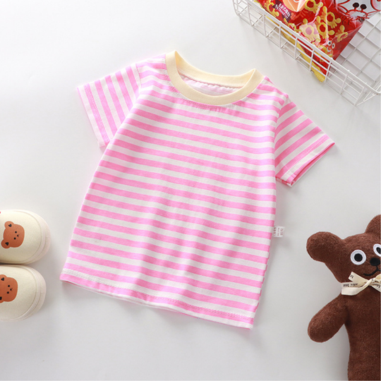 StripeJoy – Gestreept Kinder T-shirt