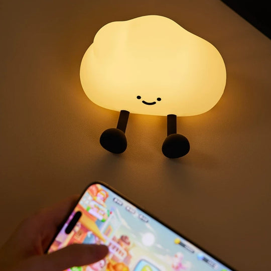 CloudGlow – Siliconen Wolk Nachtlampje