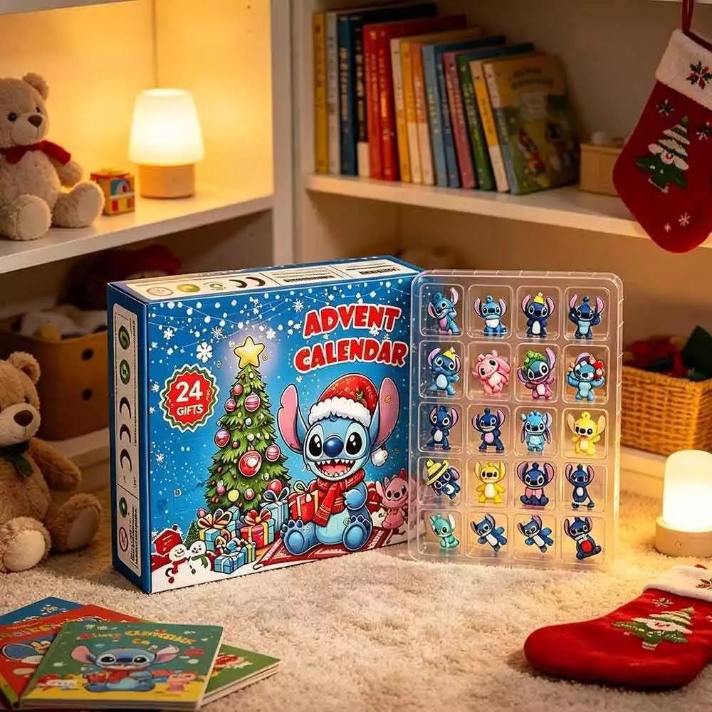 <font dir="auto" style="vertical-align: inherit;"><font dir="auto" style="vertical-align: inherit;">Nouvelle boîte surprise calendrier de l'Avent de Noël Stitch Lilo &amp; Stitch</font></font>