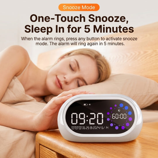 TimeBuddy – Oplaadbare Kinderwekker en Timer