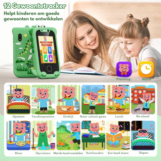 PlayTalk™ – Interactieve Kindertelefoon met Camera & Muziek
