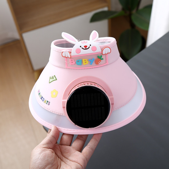 SunnyBreeze – Kinder Zonneklep met Ventilator