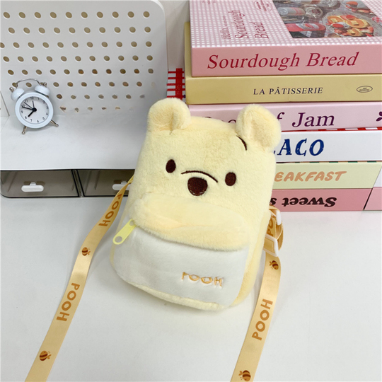 PlushBuddy – Pluche Cartoon Crossbody Tas