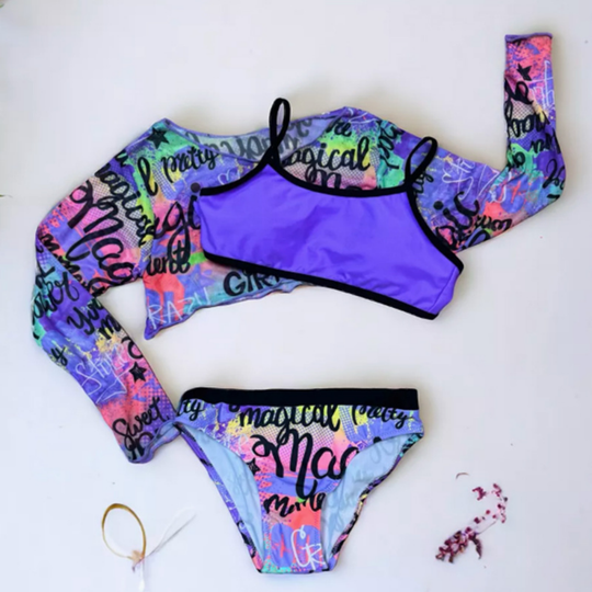 NeonSplash – 3-delige Zwemset voor Meisjes