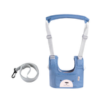 BearBuddy™ - Ergonomische Loopsteun Blauw/Roze, Katoen, 9+ Maanden