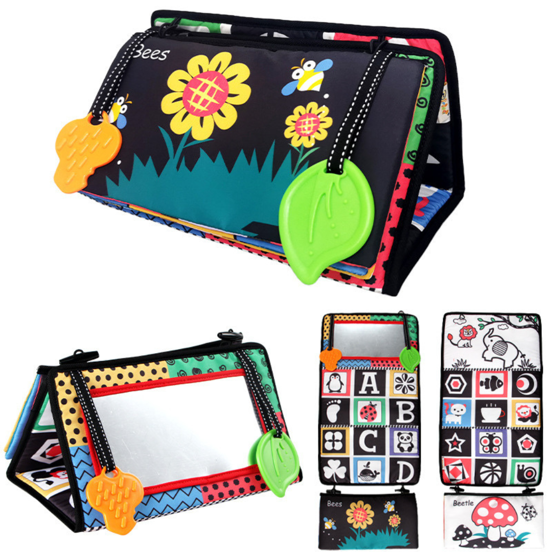 SensoriPlay™ – Sensorisch Speelkussen voor Onderweg & Thuis