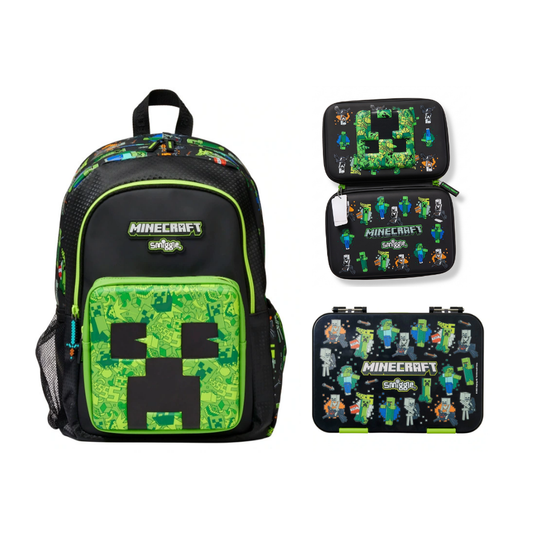BlockQuest – Grote Schoolrugzak met Accessoires