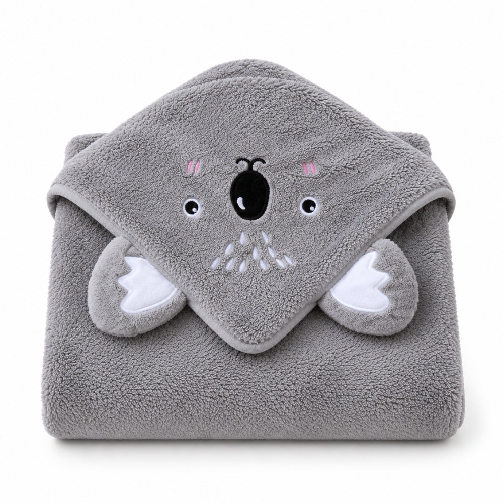 TinyCuddle – Cartoon Badcape voor Baby's