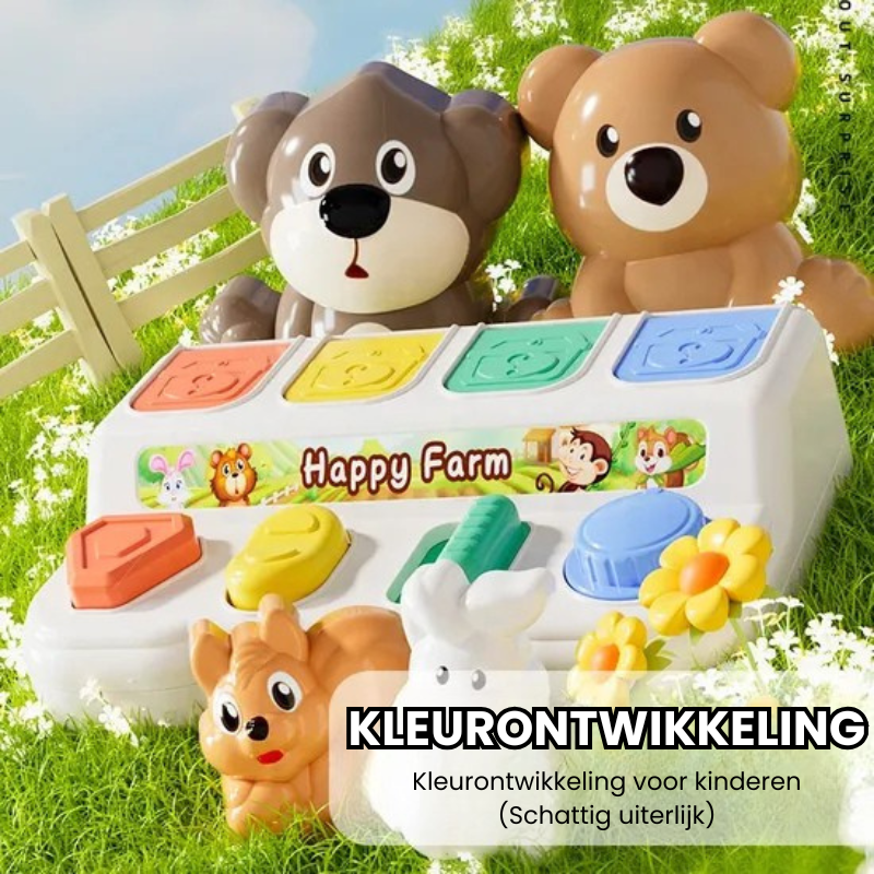EduPlay – Pop-up Dieren & Kikker Balansspel
