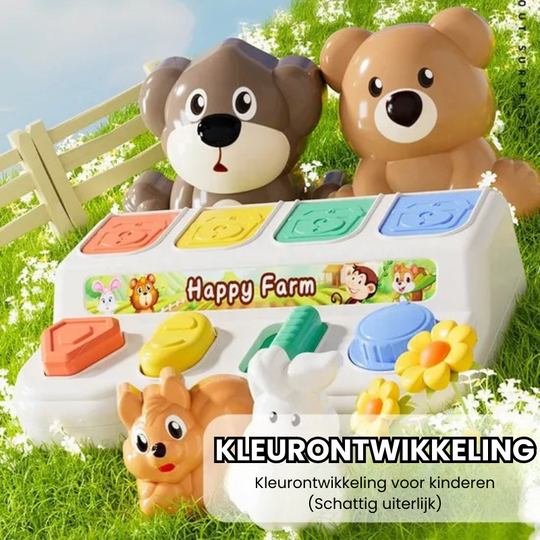 EduPlay – Pop-up Dieren & Kikker Balansspel