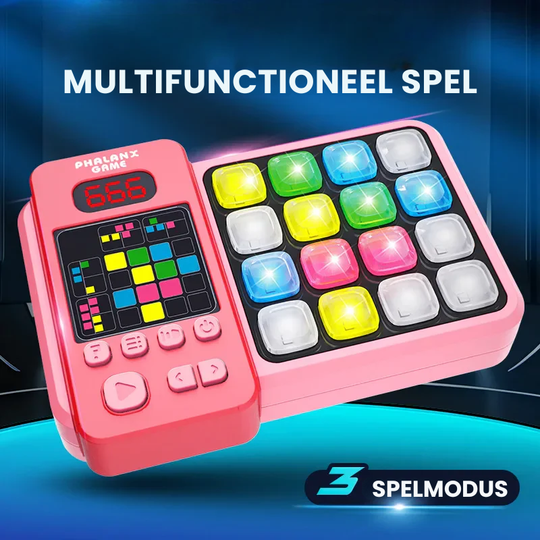RhythmRush™ – Spelenderwijs & Ritmisch – Stressverlichtend Spelconsole