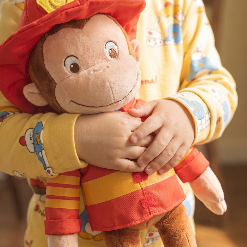 <font dir="auto" style="vertical-align: inherit;"><font dir="auto" style="vertical-align: inherit;">Livre d'images en peluche de George le singe curieux - Jouet en peluche confortable pour enfants</font></font>