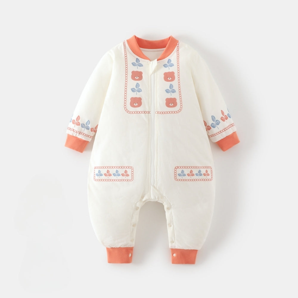 CozyLegs – Gewatteerde Babyslaapzak met Beentjes