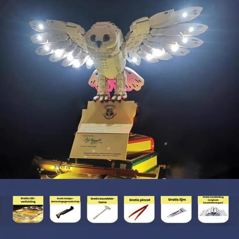 MagicHedwig™ – Hedwig Uil Bouwset – Hogwarts Fantasy