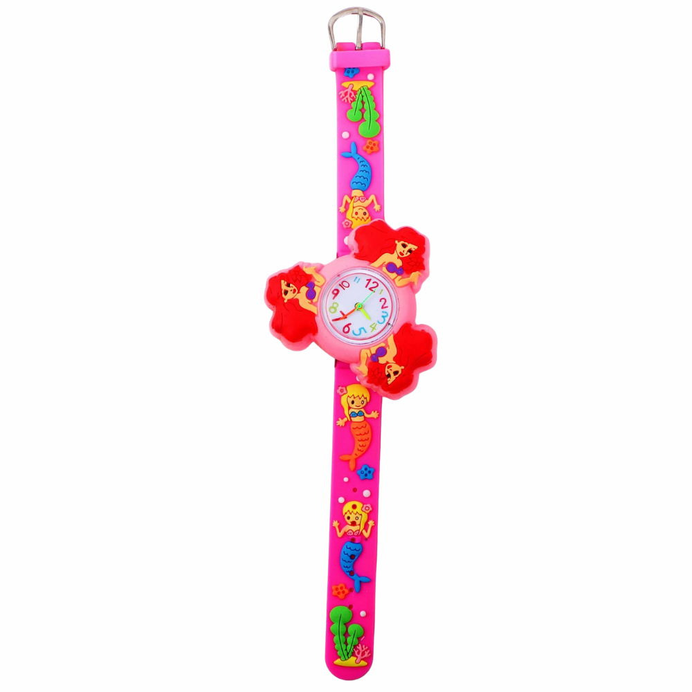 MermaidTime – Zeemeermin Draaihorloge voor Kinderen