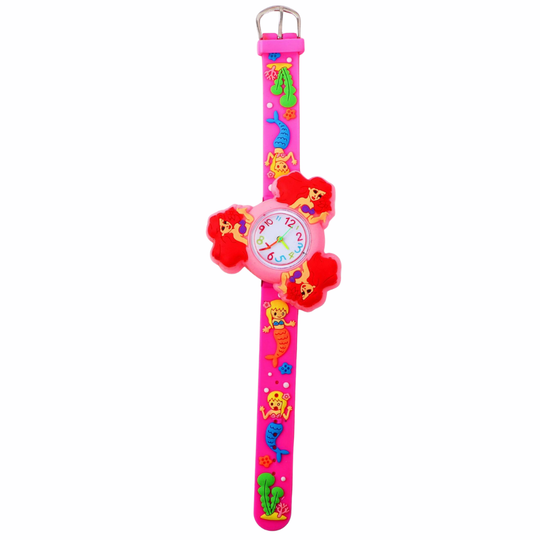 MermaidTime – Zeemeermin Draaihorloge voor Kinderen