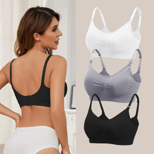 MamáEase™ 3-Delige Voedingsbh 3pack