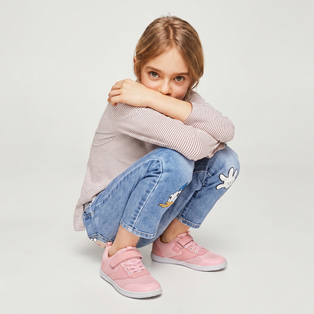 FlexiBare – Barefoot Kindersneakers met Brede Neus