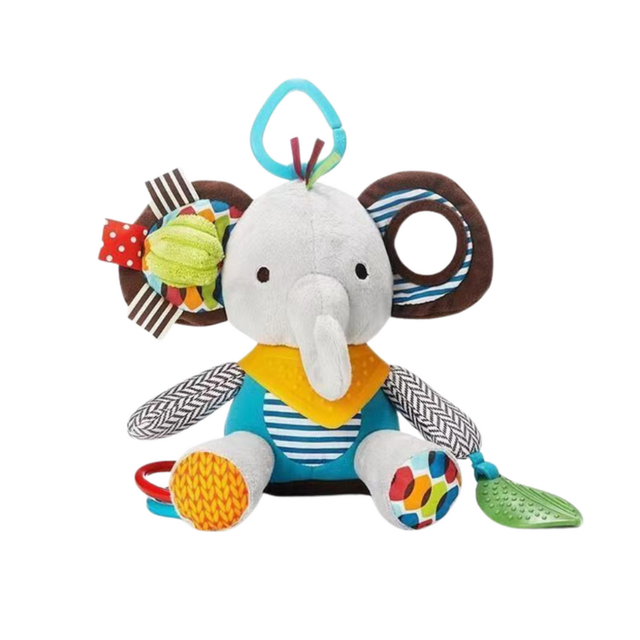 SnuggleBite – Soft Teething Plush Toy & Rattle