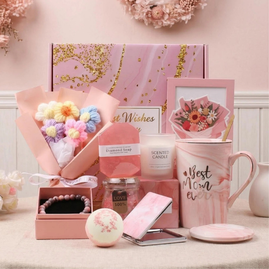 BlushBloom – Luxe Wellness Cadeauset voor Vrouwen
