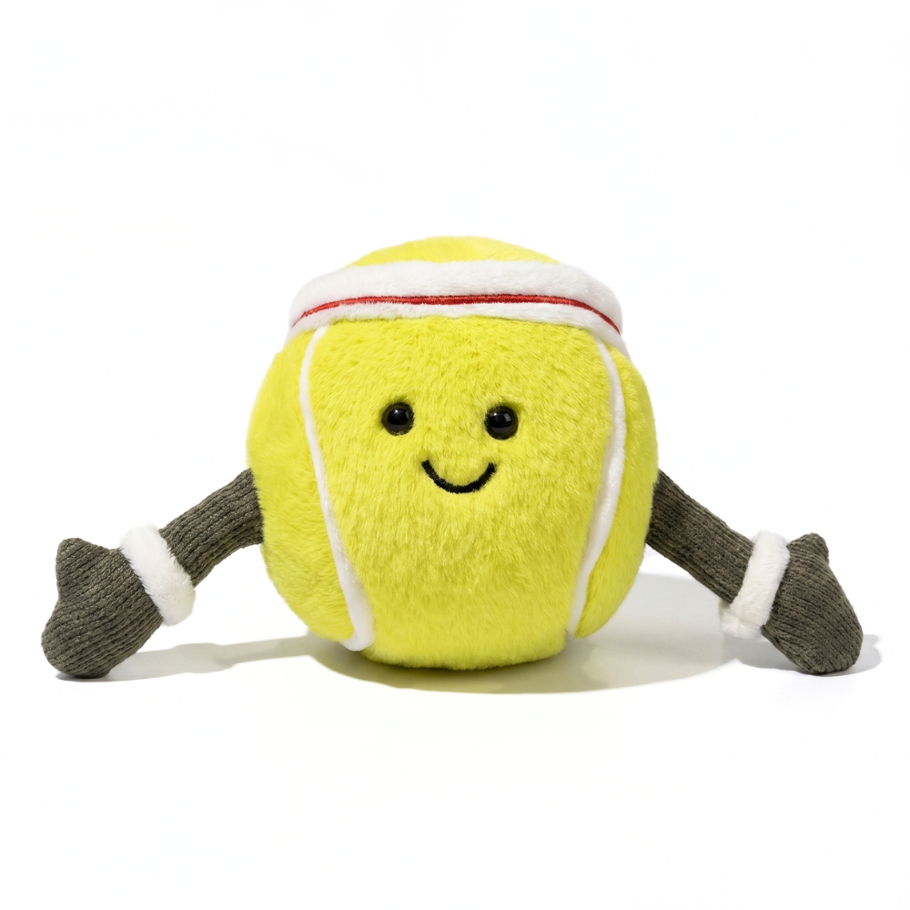 SportyCuddle – Tennis & Rugby Bal Knuffel