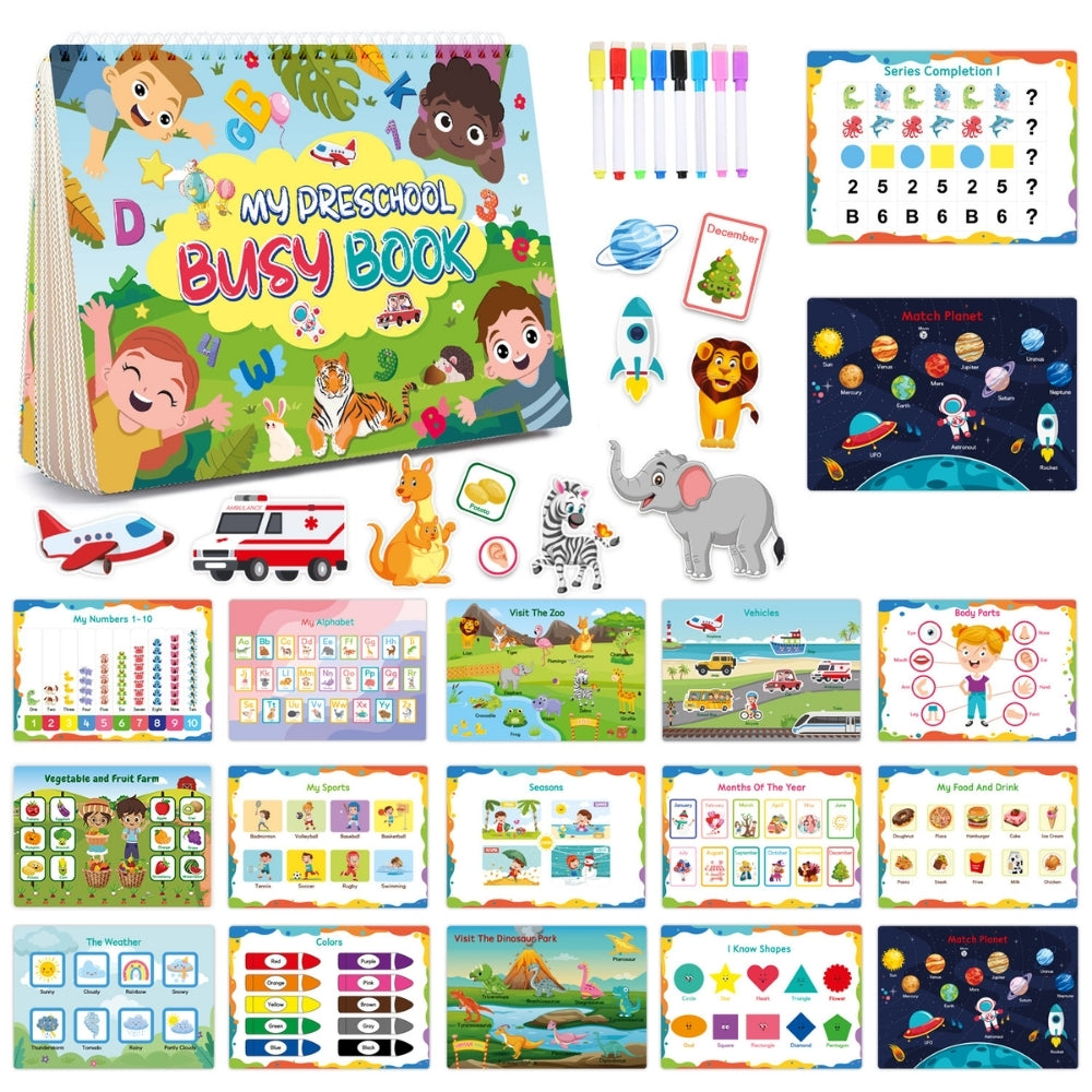 BusyBook – Herbruikbaar Activiteitenboek