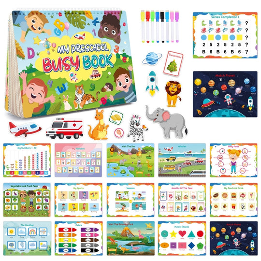 BusyBook – Herbruikbaar Activiteitenboek
