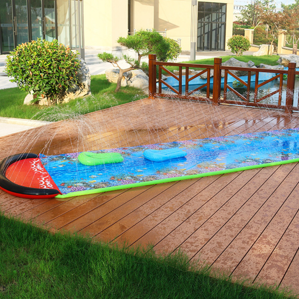 SplashRace – Waterglijbaan voor Kinderen