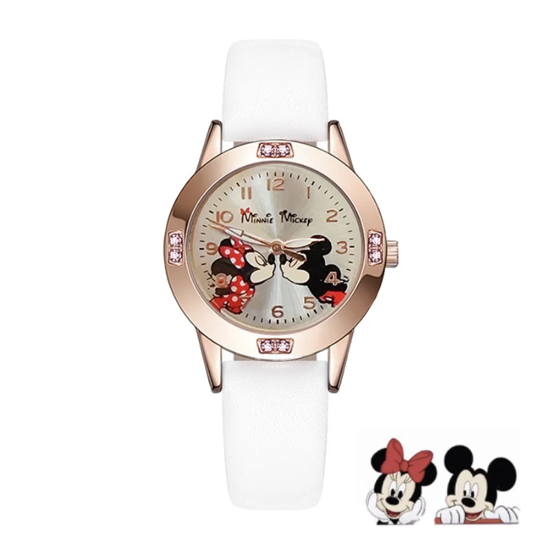 StitchTime™ – Stitch & Mickey Minnie Quartz Horloge