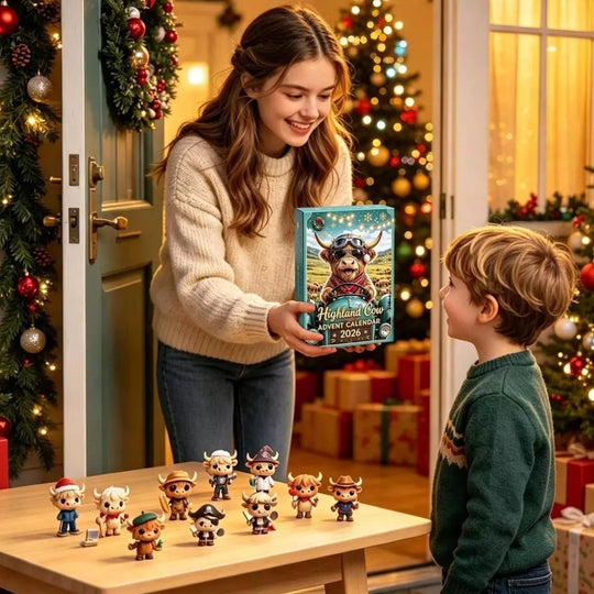 HooglanderCountdown – Schotse Hooglander Adventskalender met Verrassingen