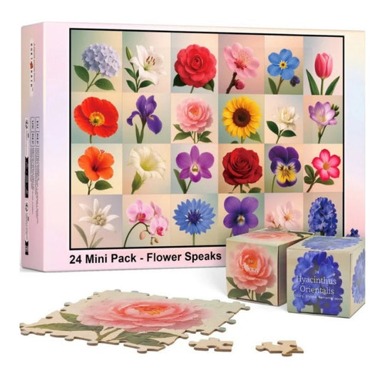 FlowerPuzzle – Bloemenpuzzel Adventskalender