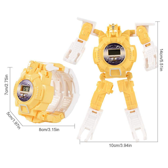 RoboFlex – 2-in-1 Transformeerbaar Robot Horloge
