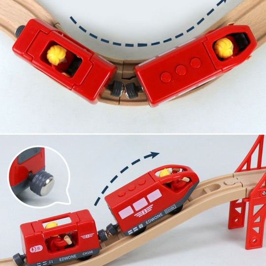 RemoteRail – Elektrische Treinset met Houten Rails