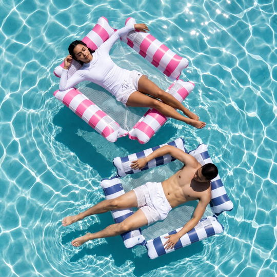 FloatRelax – Multifunctionele Opblaasbare Waterhangmat
