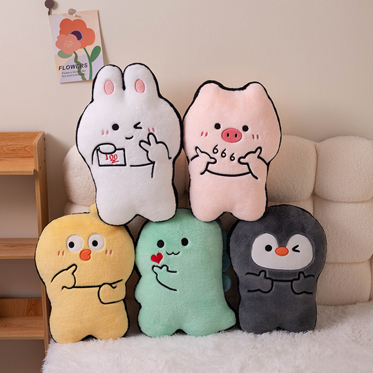 CuddleCritters™ – Schattige Dieren Pluche Kussens