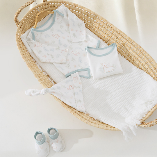 BunnyBloom – Baby Cadeauset van Katoen