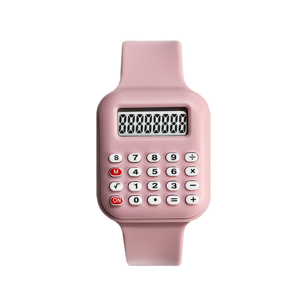 RetroCalc – Digitale Calculator Horloge voor Studenten