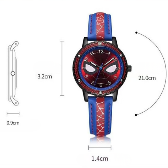 HeroTick – Cool Hero Kinderhorloge met Analoge Wijzerplaat
