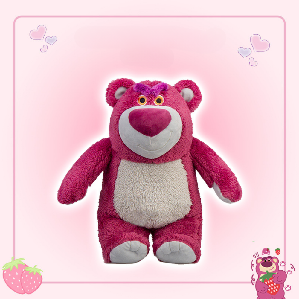 StrawberryCuddle – Zachte Roze Beer Knuffel