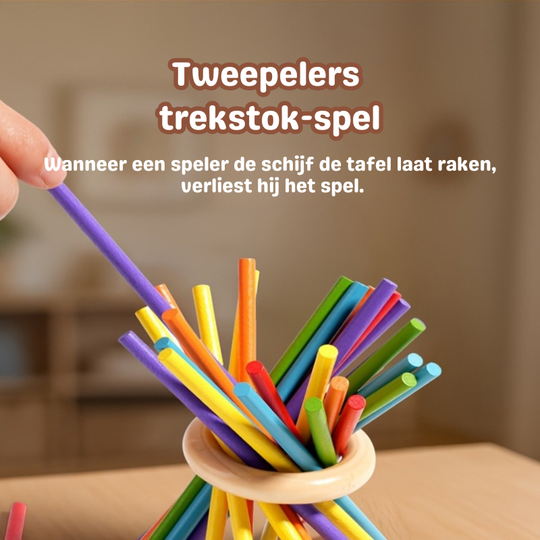 Milo’s Magische Toren™ – Drie-in-één Houten Stokspel
