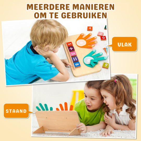 Count & Match™ Educatief Telspel – 13-delige Cijfer Set