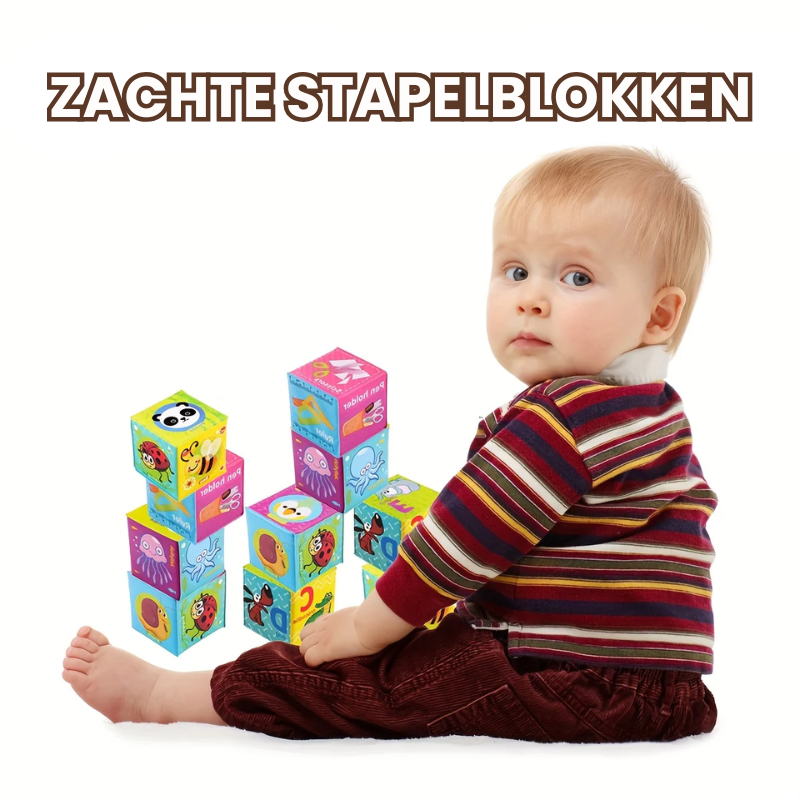 StackiSoft™ – Zachte Sensorische Stapelblokken