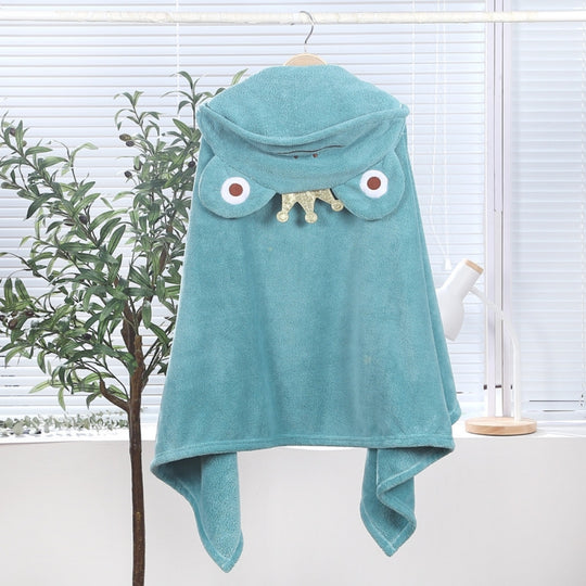 SnuggleHood – Geborduurde Babybadcape